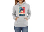 Felpa Con Cappuccio Da Donna Dragon Anime Manga Ball Z Goku 32, Lady Xs / Gris
