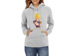 Felpa Con Cappuccio Da Donna Dragon Anime Manga Ball Z Goku 31, Lady M / Gris