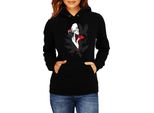 Felpa Con Cappuccio Da Donna Naruto Itachi Crows, Lady S / Noir