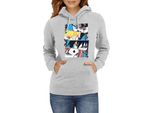 Felpa Con Cappuccio Da Donna Naruto Team 7 05, Lady 2XL / Gris