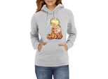 Felpa Con Cappuccio Da Donna Naruto Naruto 06, Lady L / Gris