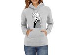 Felpa Con Cappuccio Da Donna Japan Manga Anime Comics Animation My Hero Anime Academia Katsuki, Lady 2XL / Gris