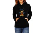 Felpa Con Cappuccio Da Donna Japan Manga Comics Anime One Manga Piece Anime Sabo Var-028 Sabo, Lady 2XL / Noir
