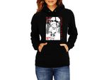 Felpa Con Cappuccio Da Donna Japan Anime Manga One Manga Piece Anime Trafalgar Law 02 Trafalgar Pirate, Lady 2XL / Noir
