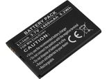 Avizar, Batteria Agli Ioni Di Litio Per Smartphone Compatibile Con Wiko Cink 1400Mah 3,7V, Nero