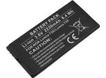 Avizar, Batteria Di Ricambio Nokia Lumia 730 735 Li-Ion 3.8V 2220Mah 8.4Wh, Nero