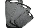 Forsmano Set Di Taglieri In Plastica Effetto Marmo, Taglieri In Plastica, Lavabili In Lavastoviglie, Per La Cucina E La Preparazione Della Carne