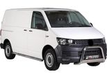 Tubi Soglia In Acciaio Per Vw T6 T6.1 2015-2024 L1 Grigio Corto