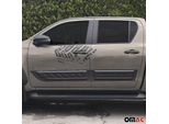 Modanature Di Protezione Porta Protezione Laterale Per Toyota Hilux 2015-2025 Abs Nero 4Pcs