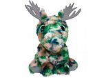 Peluche Lumo Alce Helge Verde/Marrone 15 Cm