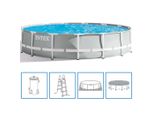 Set Piscina Intex Prism Frame Rotondo 457 X 107 Cm 26724GN