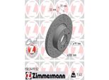 2X Zimmermann 150.3497.52 Disco Freno Asse Anteriore