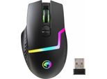 Mouse Senza Fili, Marvo M729W, Nero, Ottico, 4800DPI