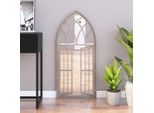 The Living Store Specchio Sand 100X45 Cm In Ferro Per Interni