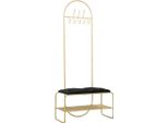 Furnlux Ottoman Hanger Gold 80Cm / Colore Principale: Oro / Dimensioni: 80 X 180 X 39 Cm
