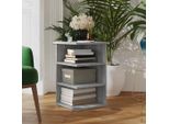 The Living Store Mensola Laterale Grey Sonoma 35X35X55 Cm Materiale A Base Di Legno