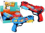 Cannone Proiettore Dinosauro Luci Suoni Blu Rosso