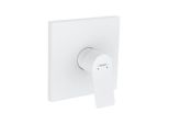 Hansgrohe Fertigmontageset Vivenis Up-Brause-Einhebelmischer, 1 Verbraucher, Mattweiß (75615700)