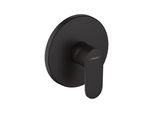 Hansgrohe Fertigmontageset Vernis Blend Up-Brause-Einhebelmischer, 1 Verbr., Mattschwarz (71667670)