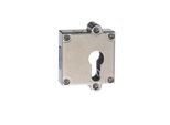Junie Mb-Riegelkastenschloss 7407,D 40Mm FüR Profilzylinder Metall Vernickelt, Ls/Rs (7407.40002)