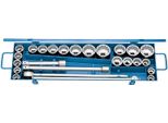 Set Di Chiavi A Bussola Gedore 3/4" 25 Pezzi Profilo Ud Mm+Zoll D 32 EMAU-2"