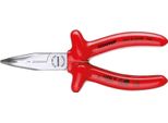Gedore Vde Pinze A Becchi Piatti Con Isolamento A Immersione 160 Mm Vde 8132 AB-160