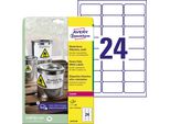 Avery Heavy Duty Laser Labels - Polyesteretiketten - 20 Stck. (L4773-20)