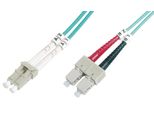 Digitus Lwl Patchkabel Lc -> Sc 5,00M Multimode Duplex OM3
