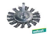 Wolfcraft Steel Wire Disc Brush 2119000 1 Pc(S)