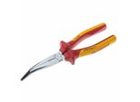 Ironside 121-266 Pinze A Becchi Piatti Vde 200 Mm 45° Testate Fino A 1000V, Rosso/Giallo/Argento