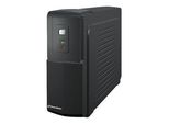 Powerwalker Vfd 1000 - Ups - Ac 220/230/240 V - 600 Watt - 1000 Va - 7,2 Ah - Connettori Di Uscita: 3 - Nero