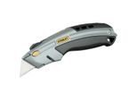 Stanley 0-10-788 Coltello Multiuso Nero, Metallizzato Coltello Con Lama A Scatto