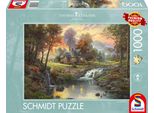 Puzzle 1000 Pezzi Casa Di Legno Vicino Al Ruscello