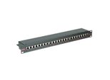 Roline Kat. 6 / Class E 48,30Cm (19")-Patchpanel, 24P, Geschirmt, Schwarz (26.11.0361)"