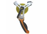 Ironside 150-221 Metro A Nastro In Acciaio 30 M/ 13 Mm Impugnatura A 2 Componenti, Nero/Arancio/Giallo