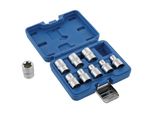 Bgs 6425 | Set Di Chiavi A Bussola Profilo E | 9 Pezzi | 12,5 Mm (1/2") | Sw E10 - E24 | Per Torx Esterno"