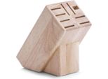 Zeller Blocco Coltelli Lwh 25X12,30X22 Cm Marrone Set Di Coltelli Portacoltelli Da Cucina
