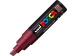 Marcatore A Pigmenti Uni-Ball Posca (PC-8K) Rosso Vino