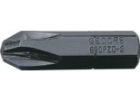 Bit Per Cacciavite Gedore 1/4", Confezione Economica 10 Pezzi, Intaglio A Croce Pz 1 690 Pzd 1 S-010"
