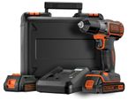 Black & Decker Akku-Bohrschr. 18V 2 X 1,5Ah Li-Ion Akku