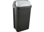 Keeeper 1045582600000 Keeeper AbfallbehäLter "Rasmus"", 50 Liter, Graphite"