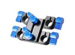 Walimex Pro 15 Mm Blocco A Doppio Morsetto Per Video Rig