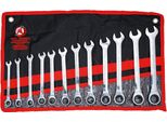 Set Di Chiavi Ad Anello A Cricchetto | Sw 8 - 19 Mm | 12 Pz.