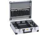 Allit 425100 Valigetta Portautensili Aluplus Tool >L< 36, Argento