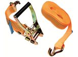 Kraftmann 3494 Cinghia Di Tensione Con Cricchetto Lunga 8 M Cinghia Larga 50 Mm