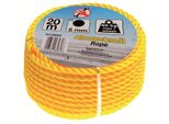 Kraftmann 80805 Corda Multiuso Corda Multiuso Da 6 Mm Lunga 20 M In Polietilene