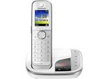 Panasonic KX-TGJ320GW - Telefono Cordless - Segreteria Telefonica Con Identificativo Del Chiamante - Dect - Bianco