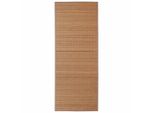 Vidaxl Tappeto In Bambù Marrone Rettangolare 80X300 Cm