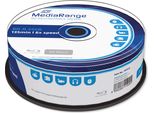 Mediarange BD-R 25GB 6X 25 Pezzi Cakebox
