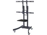 Value Supporto Mobile Per Lcd/Tv, Nero, Fino A 125 Kg (Da 32" A 100"")"